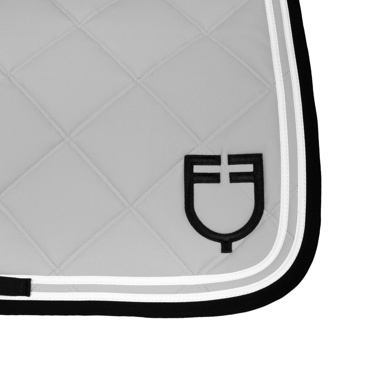Double Stripes jumping saddle pad in technical fabric