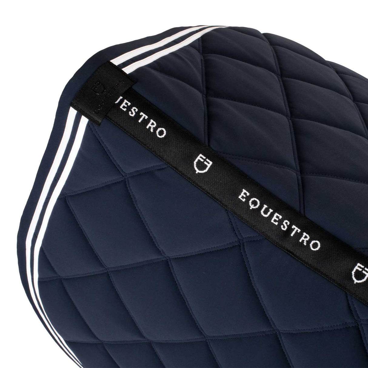 Double Stripes jumping saddle pad in technical fabric