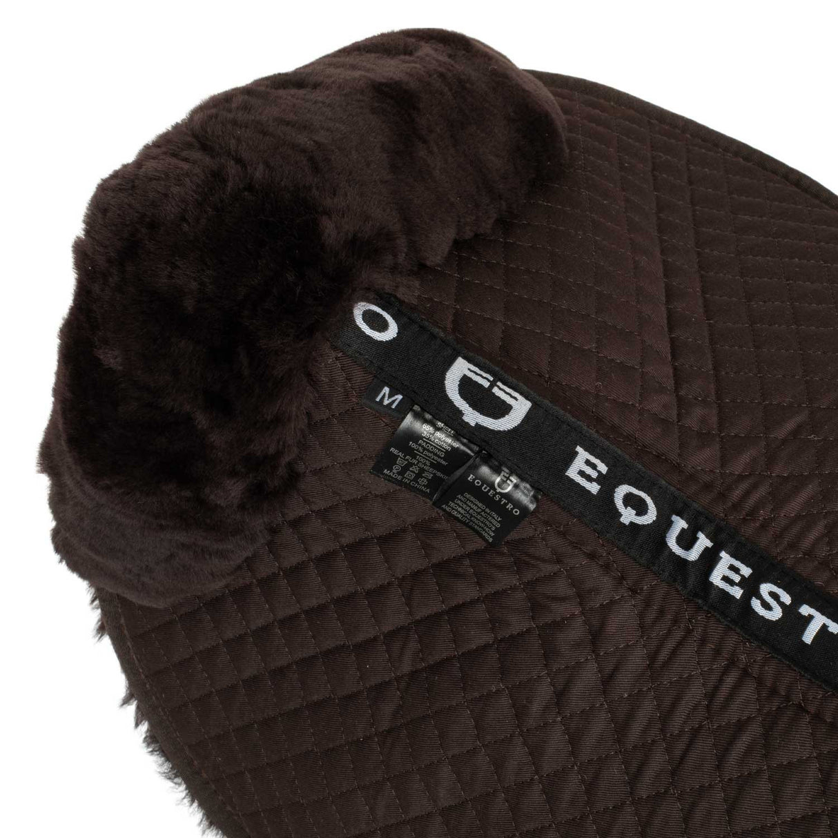 Cotton and sheepskin pad