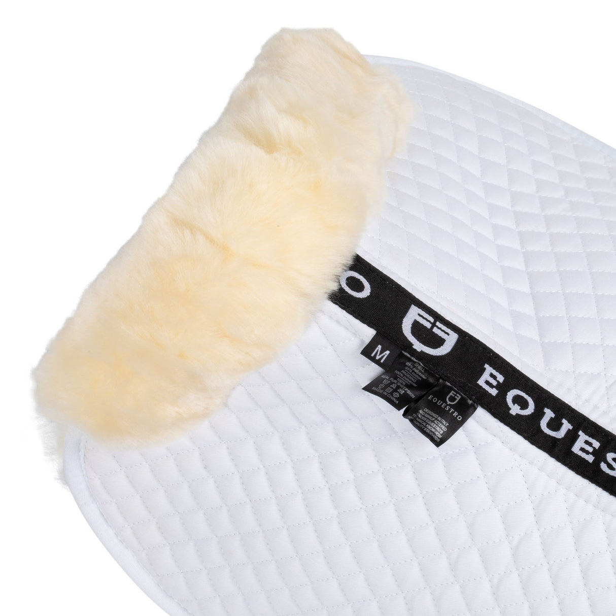 Cotton and sheepskin pad