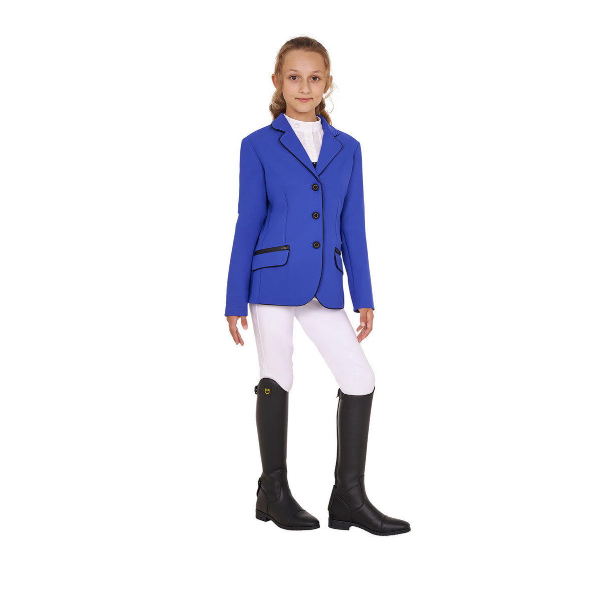 Girls' competition jacket in technical fabric
