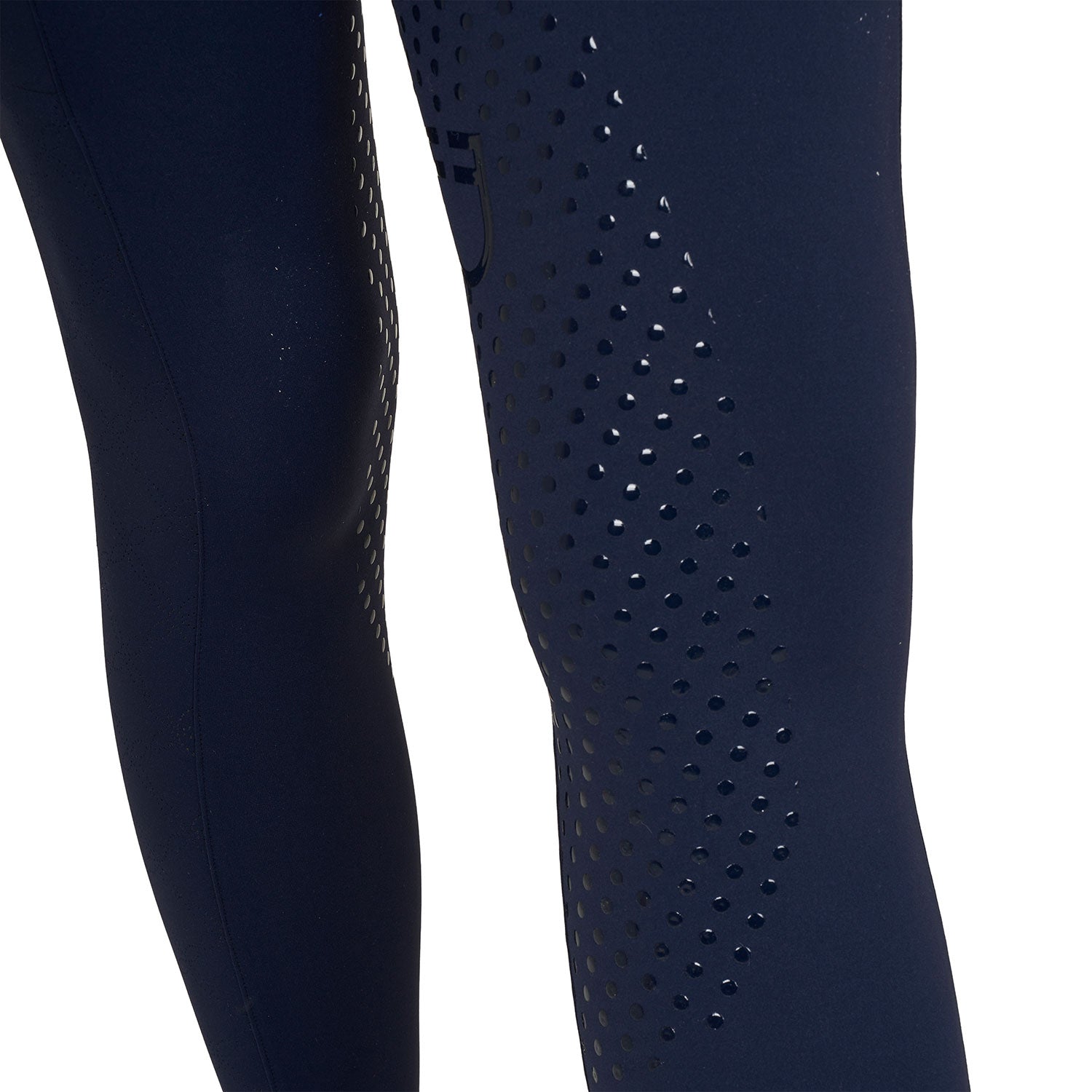 Equestro Girls' Leggings With Perforated Decorations