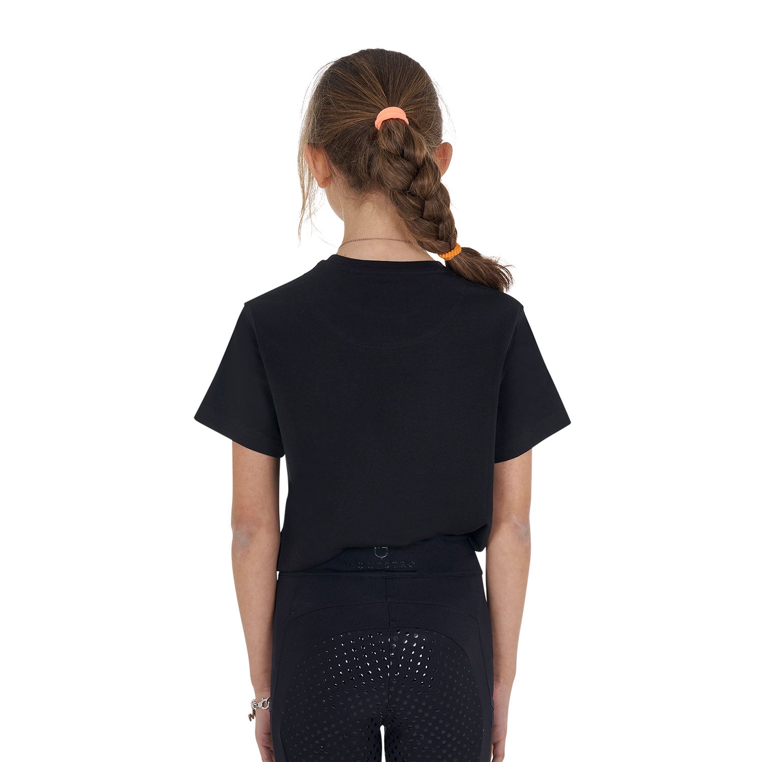 Equestro Girls' Wild Life Cotton T-Shirt With Print