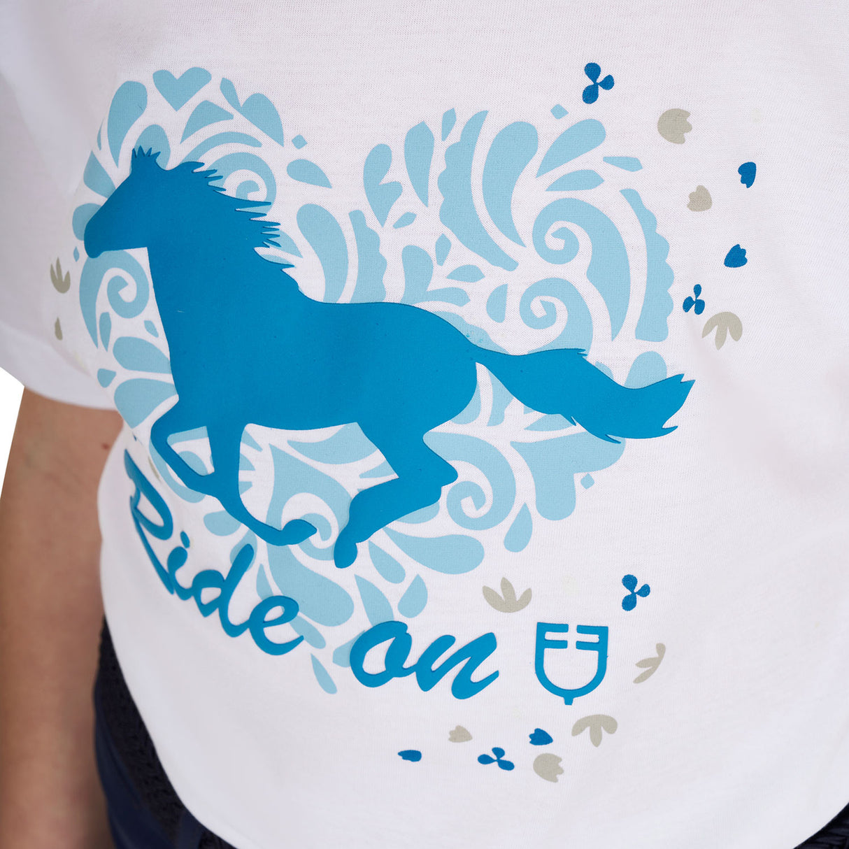 Girls' Ride On cotton T-shirt