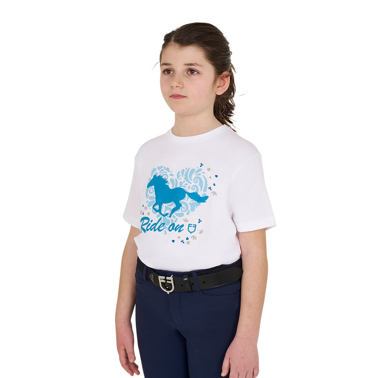 Girls' Ride On cotton T-shirt