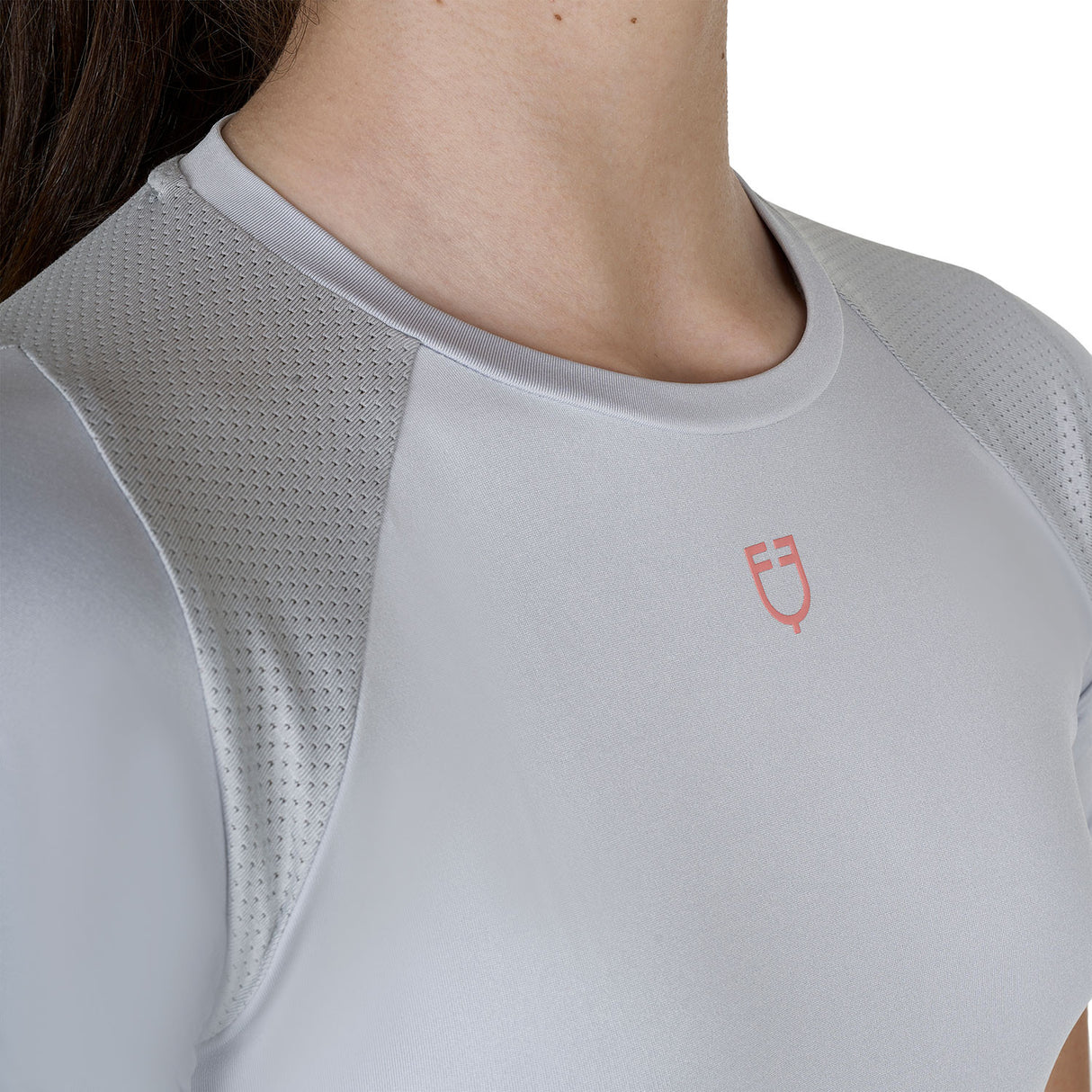 Kids' training t-shirt in technical fabric
