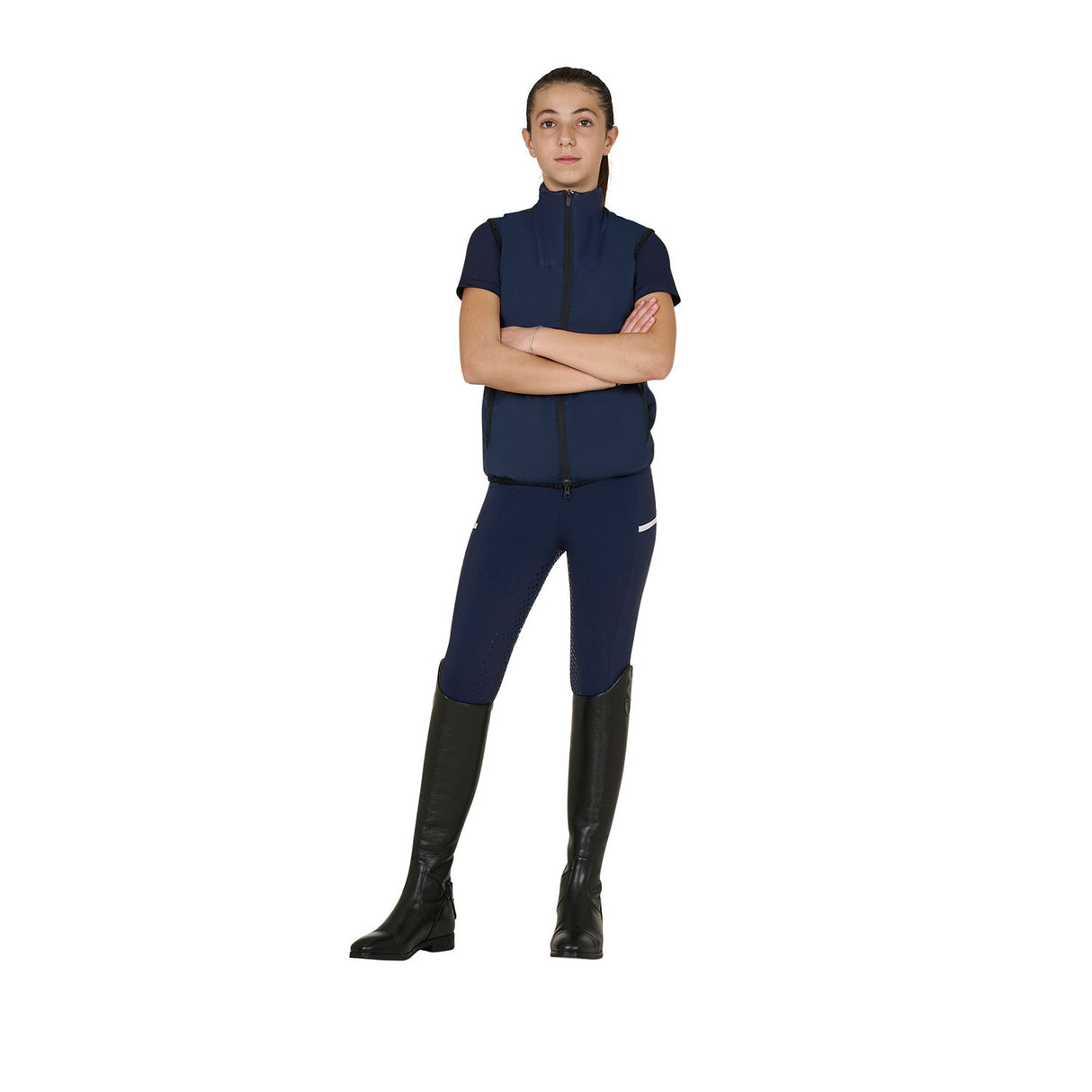 Kids' unisex vest Foldable line