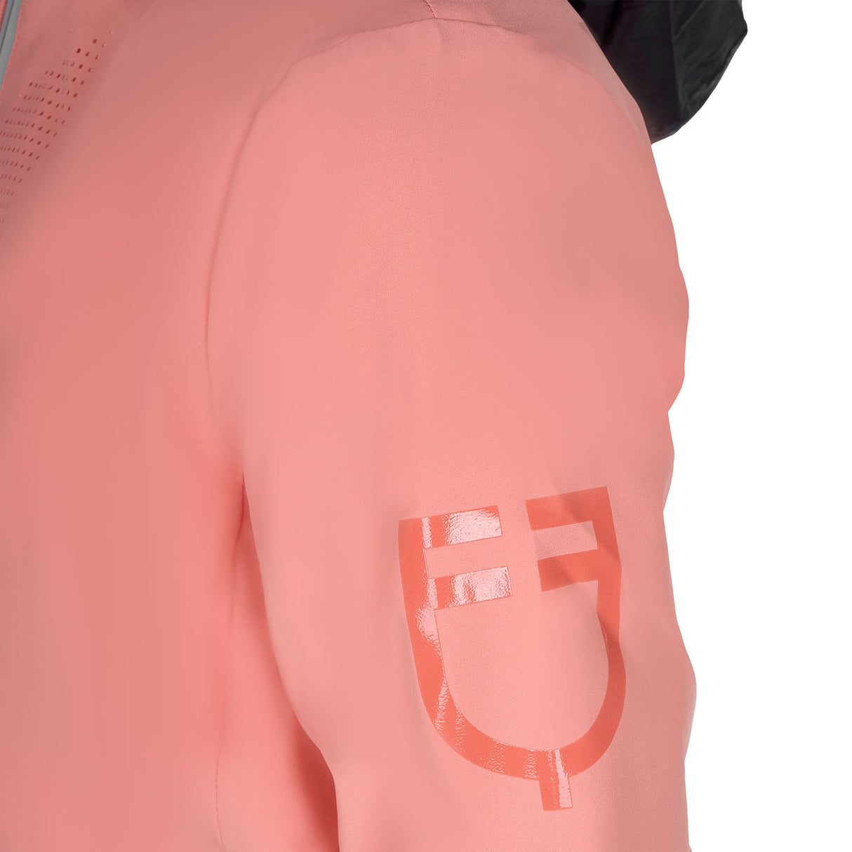 Kids' unisex softshell jacket with back logo