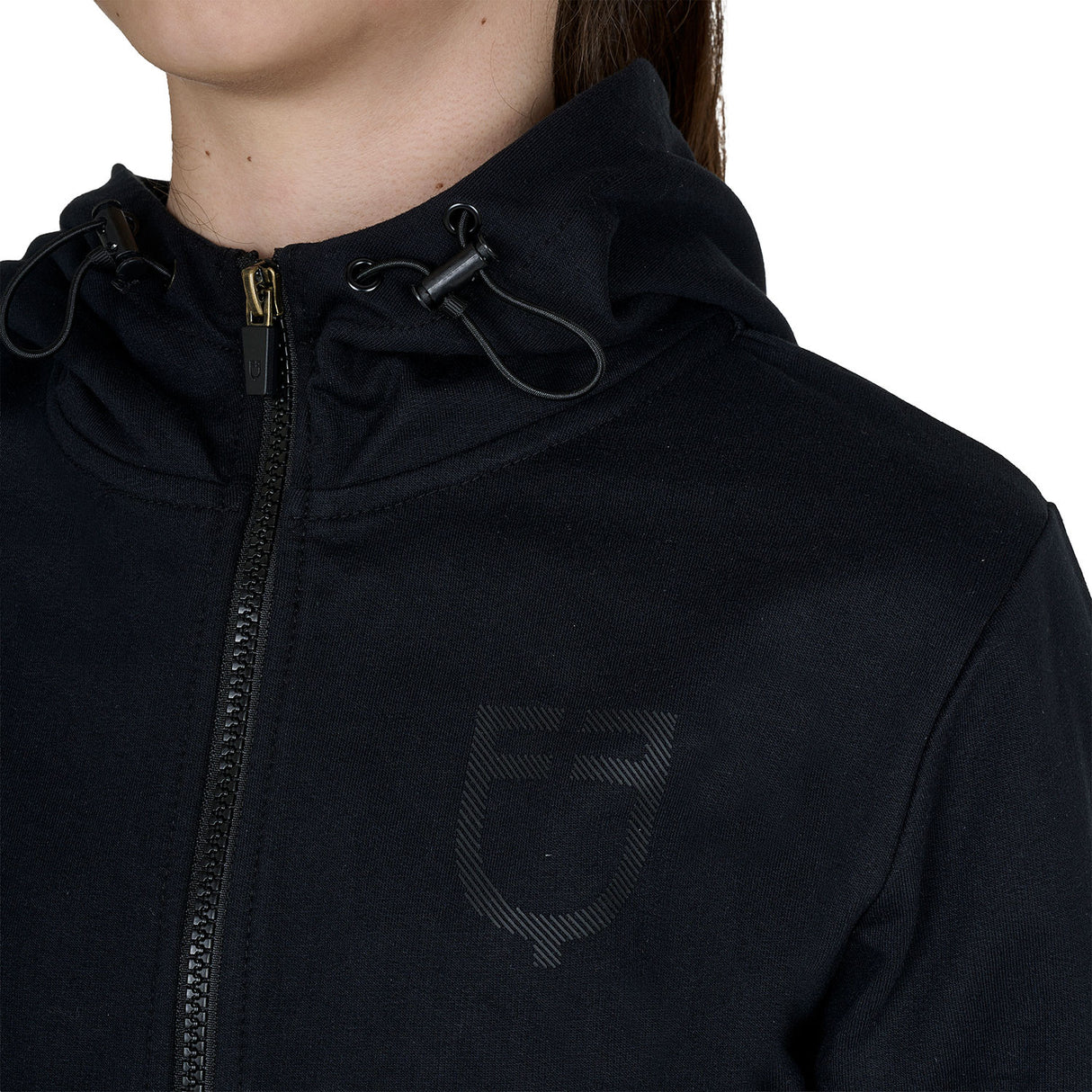 Kids'unisex hooded sweatshirt with front zip
