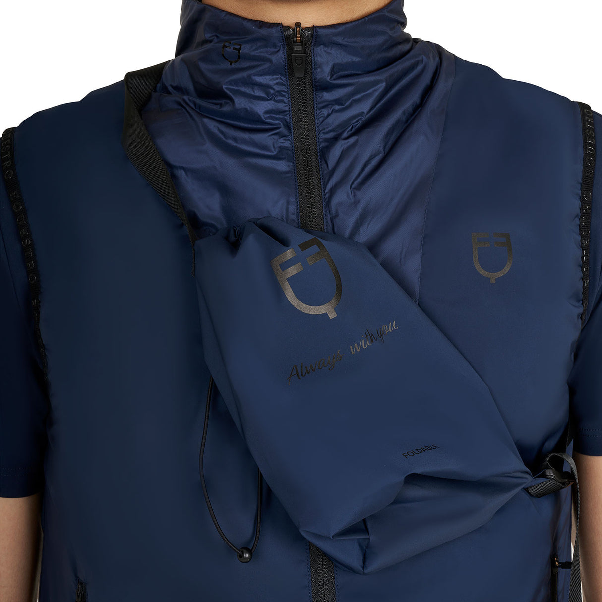 Men's vest Foldable line