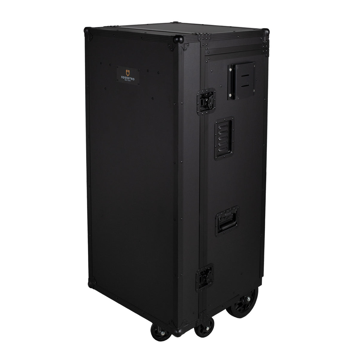 Black hardware saddle cabinet 65x62x138cm