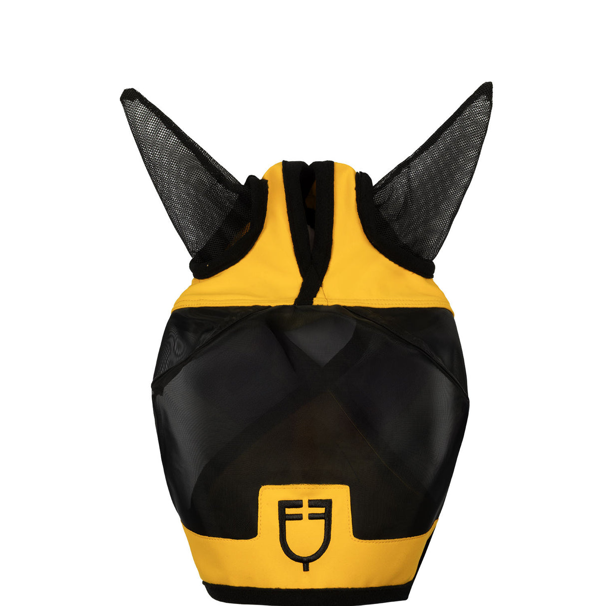 Fly mask with front logo