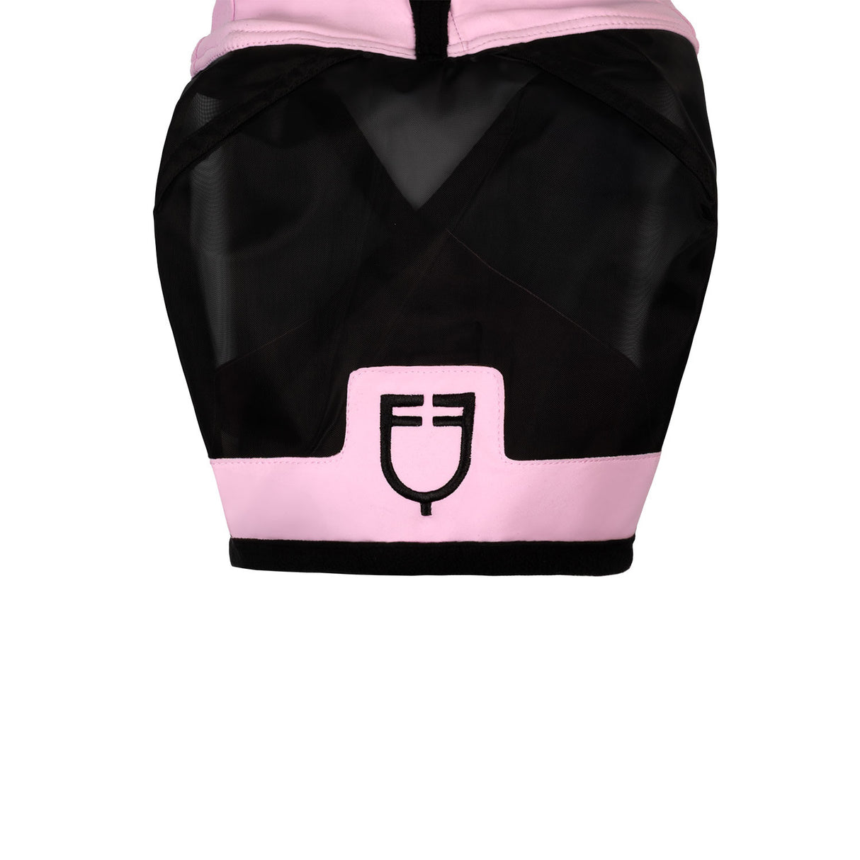 Fly mask with front logo