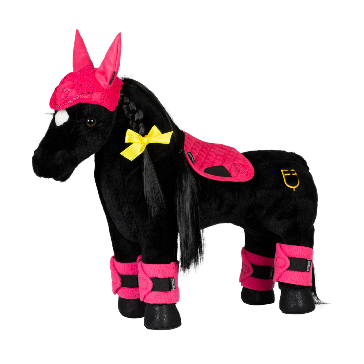 Toy horse bandages set
