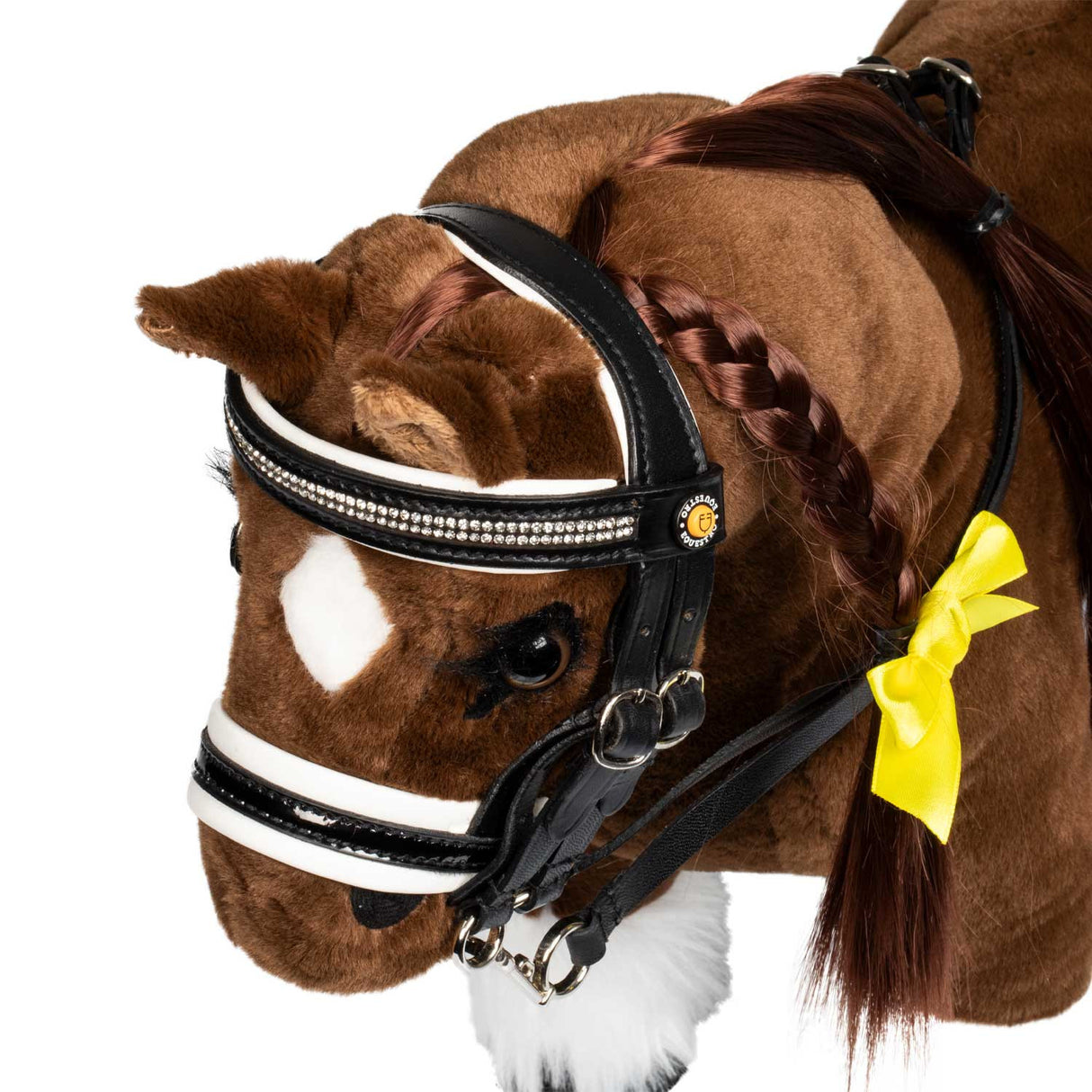 Bridle for toy horse with white padding Rock Sheet