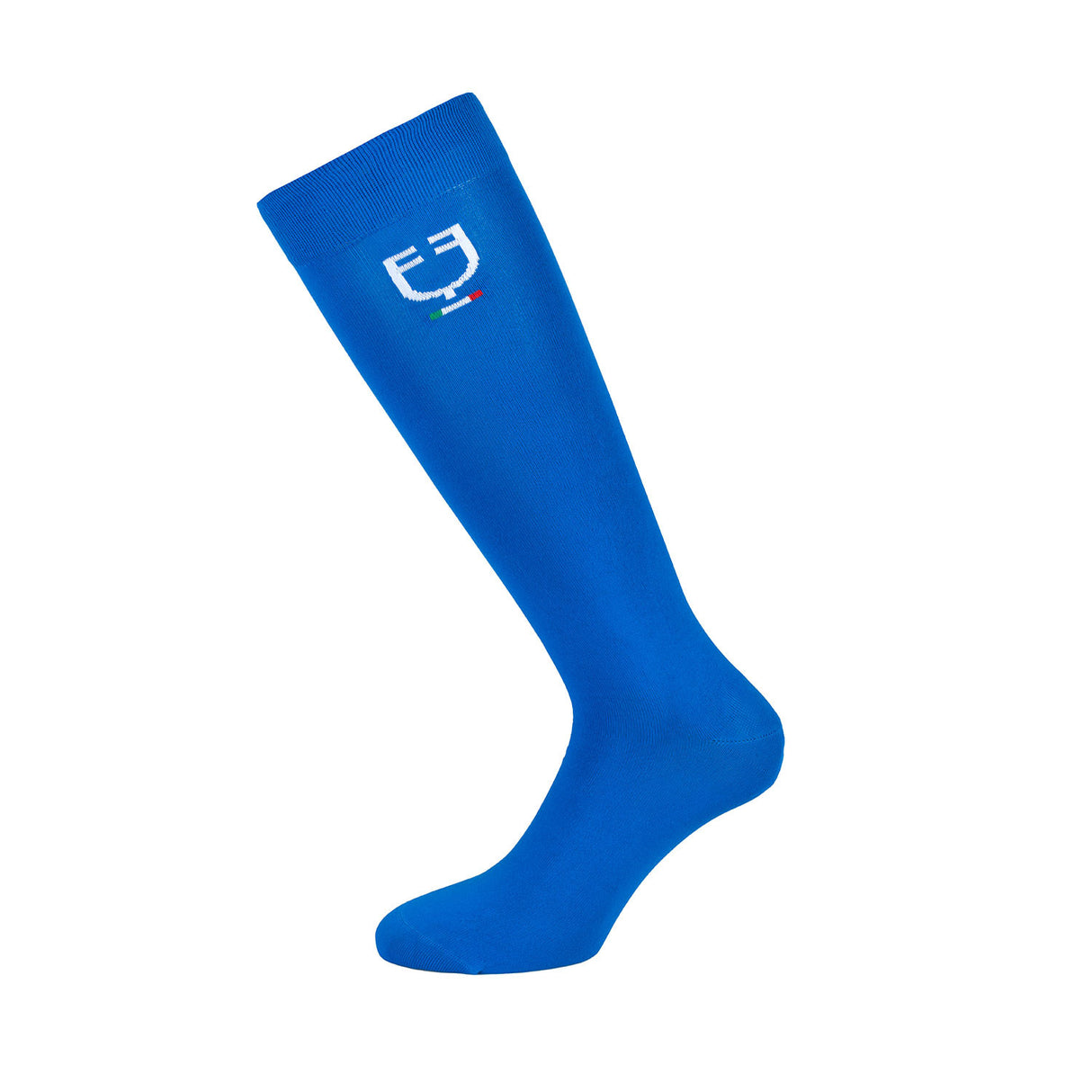 Stretch technical sock with Italian flag