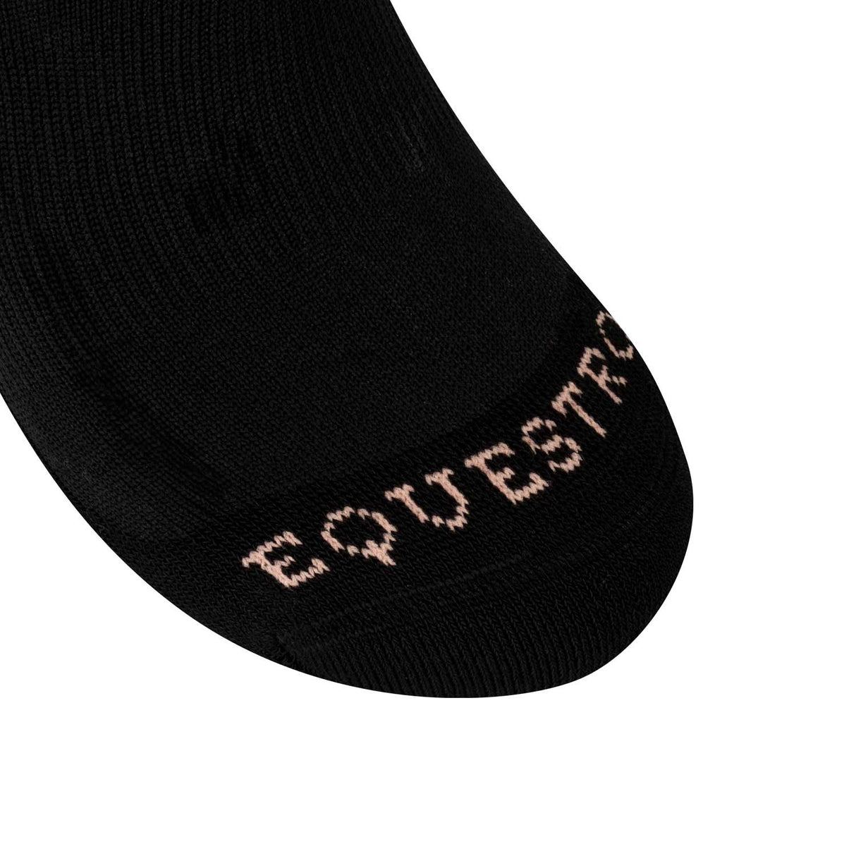 Stretch technical sock with contrasting logo