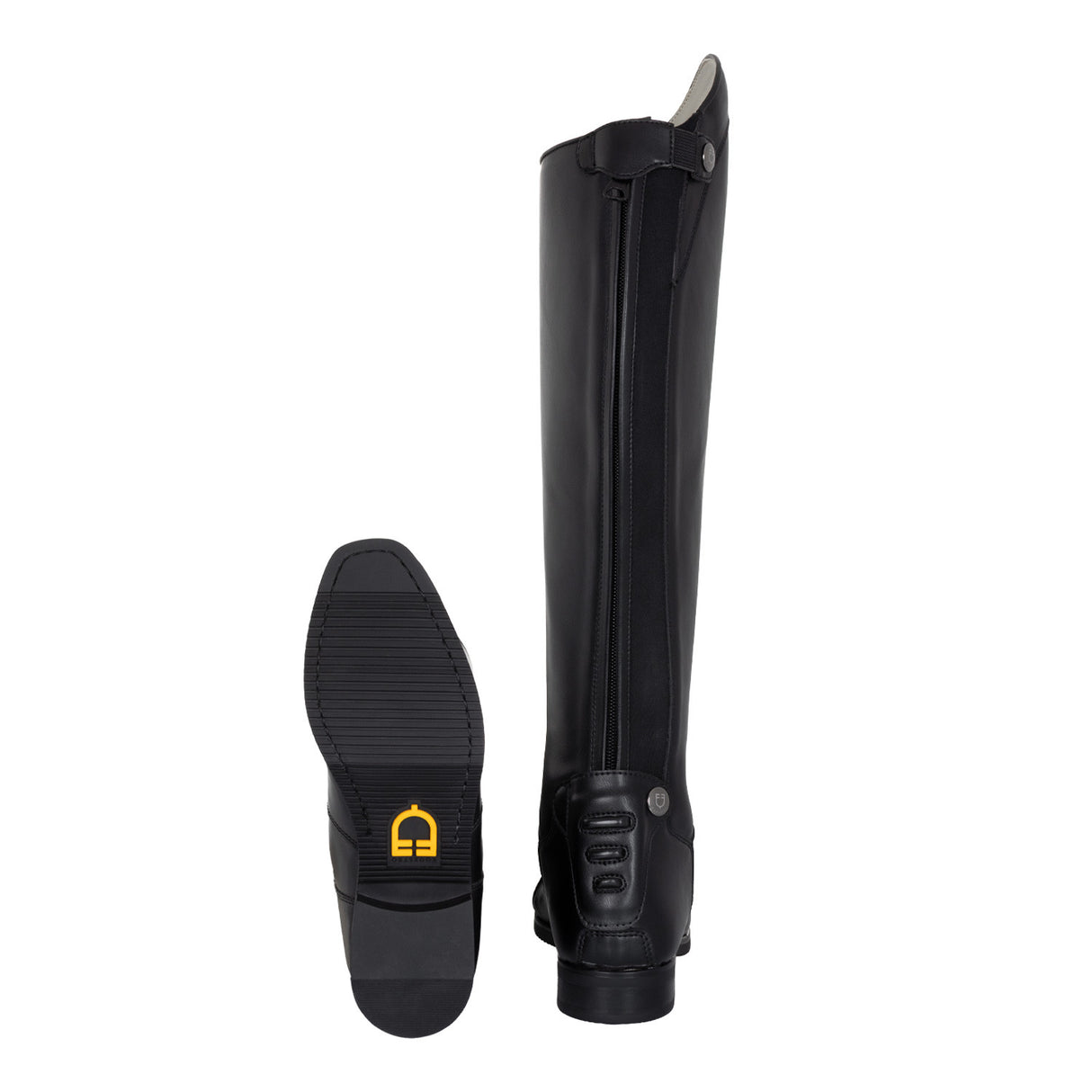Unisex laceless Nemesis boots with rear zipper