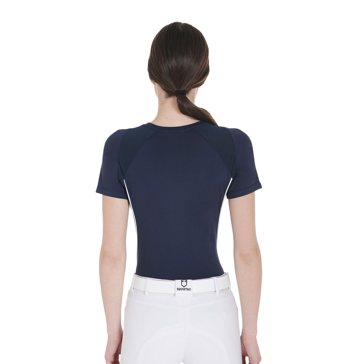 Equestro Women's Slim Fit Technical Training T-Shirt