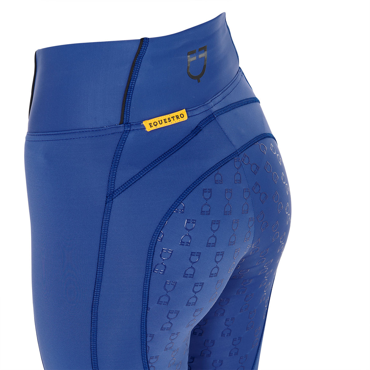 Equestro Women's Slim Fit Full Grip Leggings