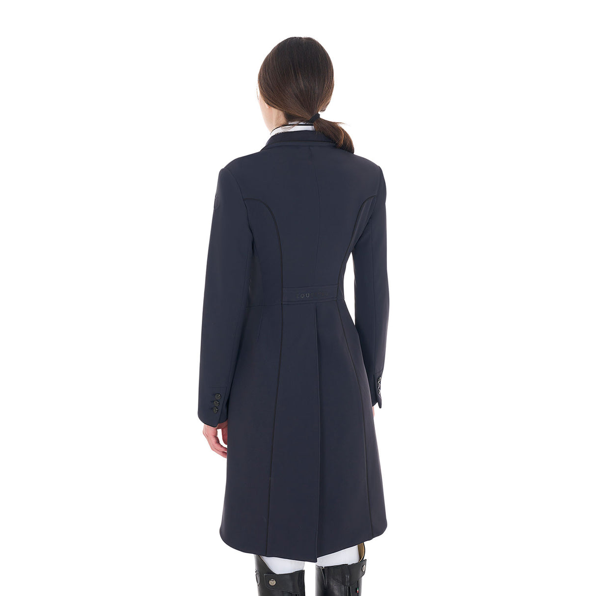 Women's competition dressage tailcoat in technical fabric
