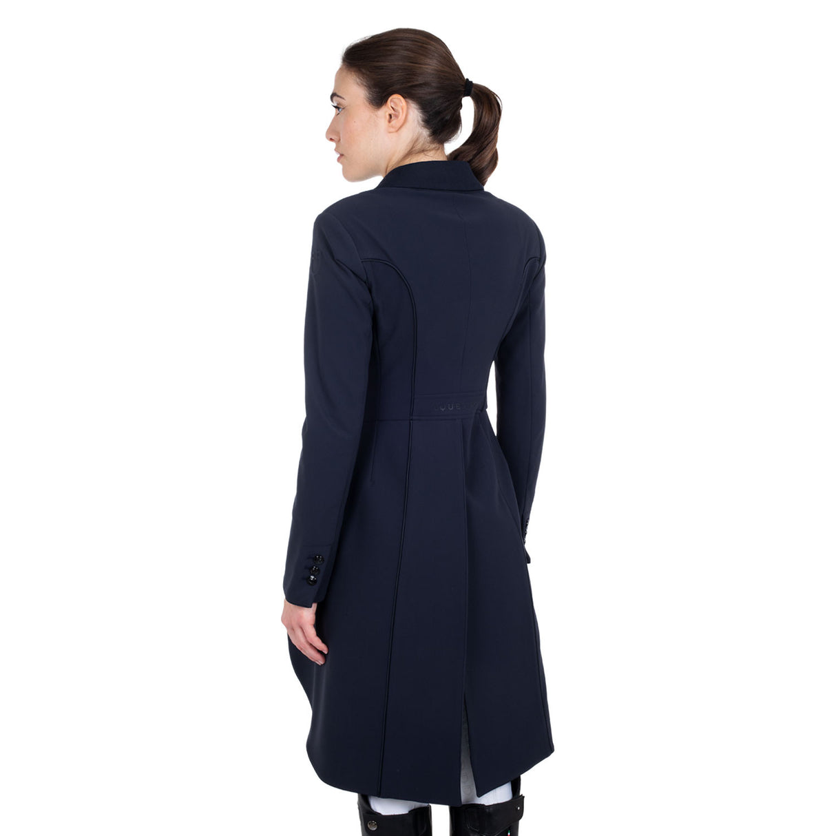 Women's competition dressage tailcoat in technical fabric