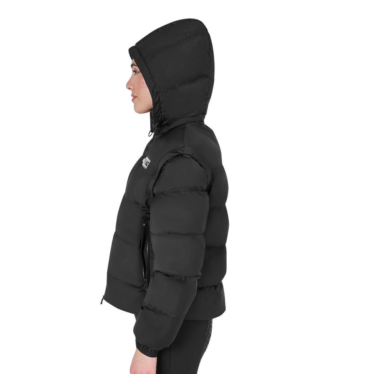 Women's 3-in-1 down jacket with detachable inserts