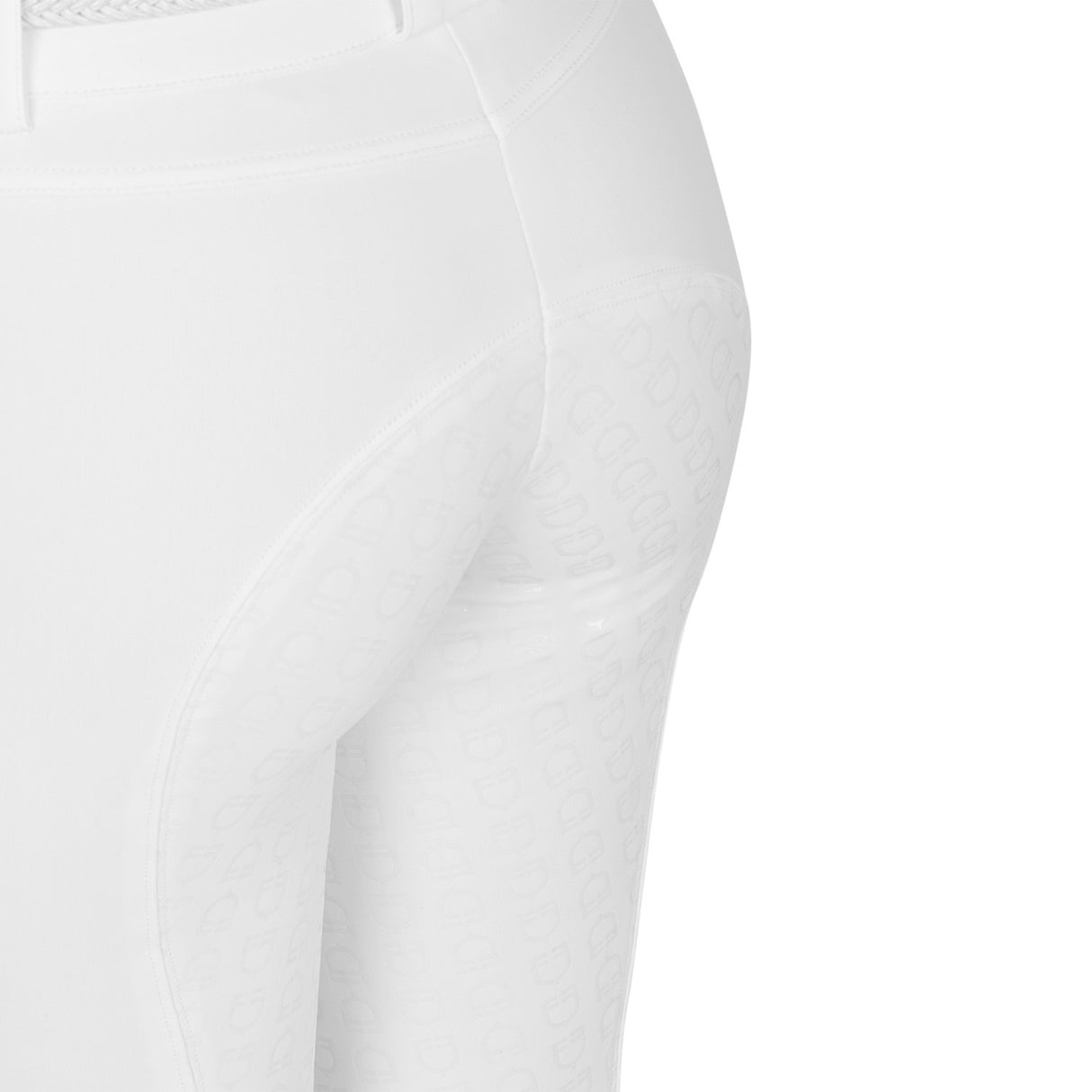 Women's high-waisted knee grip breeches with fleece lining