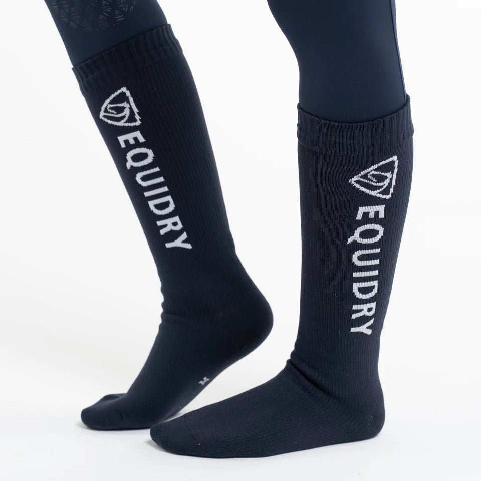EQUIDRY Waterproof Socks #colour_navy-white