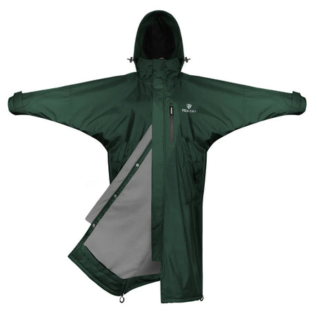 EQUIDRY Children's Thin Fleece Evolution #colour_black-forest-green