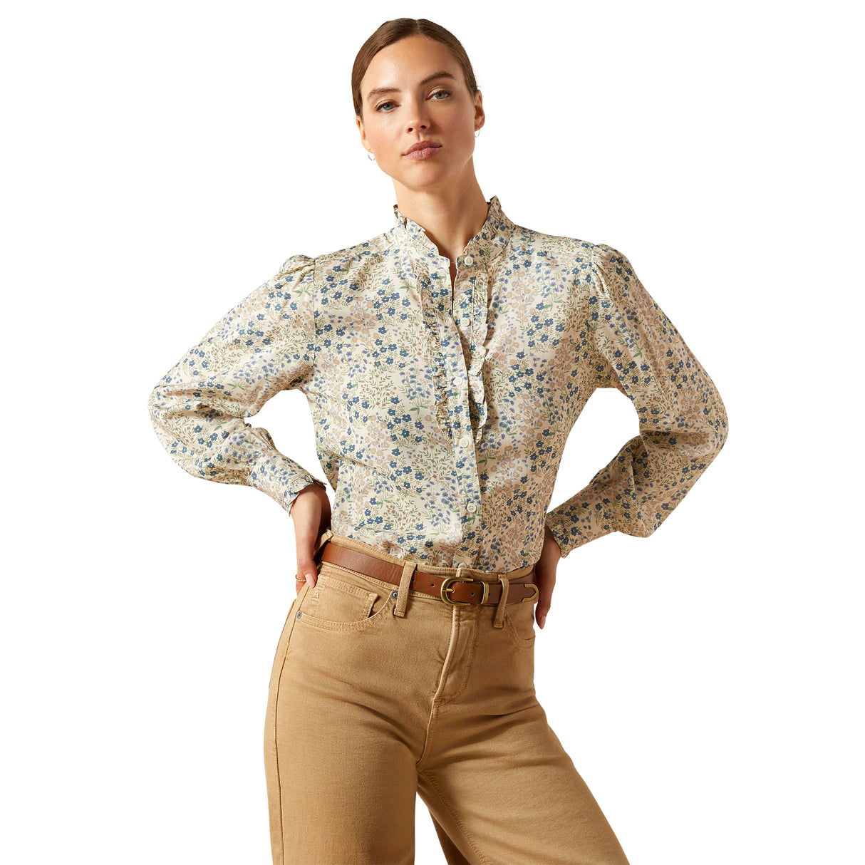 Ariat Women's Cricklade Blouse #colour_floral-print