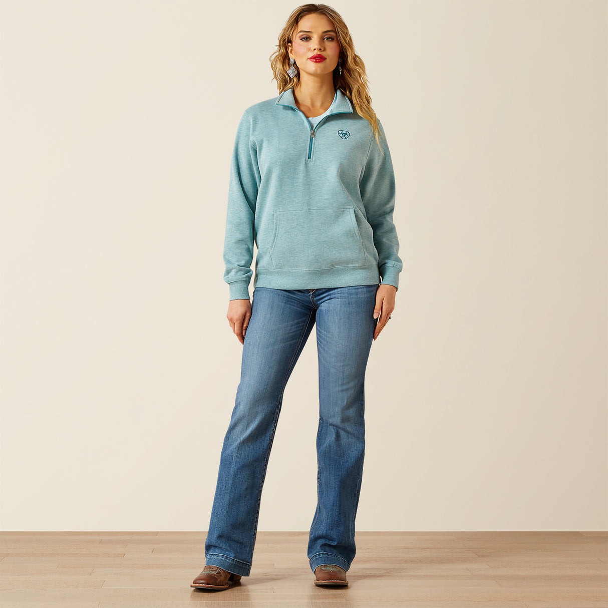 Ariat Women's Foundation 1/2 Zip Sweatshirt