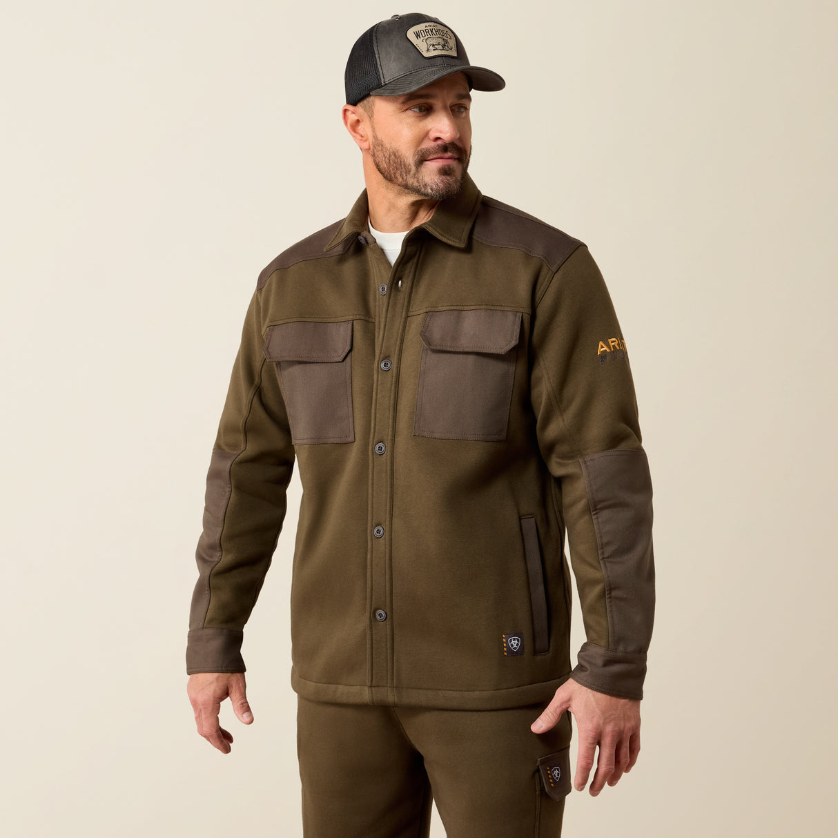 Ariat Men's Rebar Workman DuraCanvas Shirt Jacket