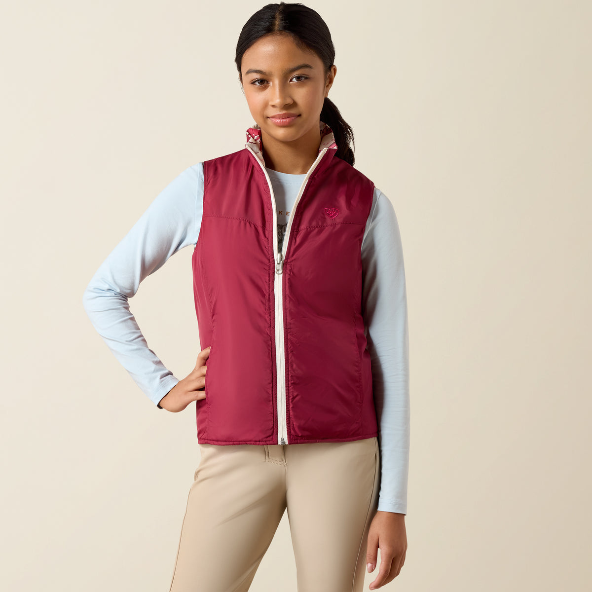 Ariat Youth Bella Insulated Reversible Vest