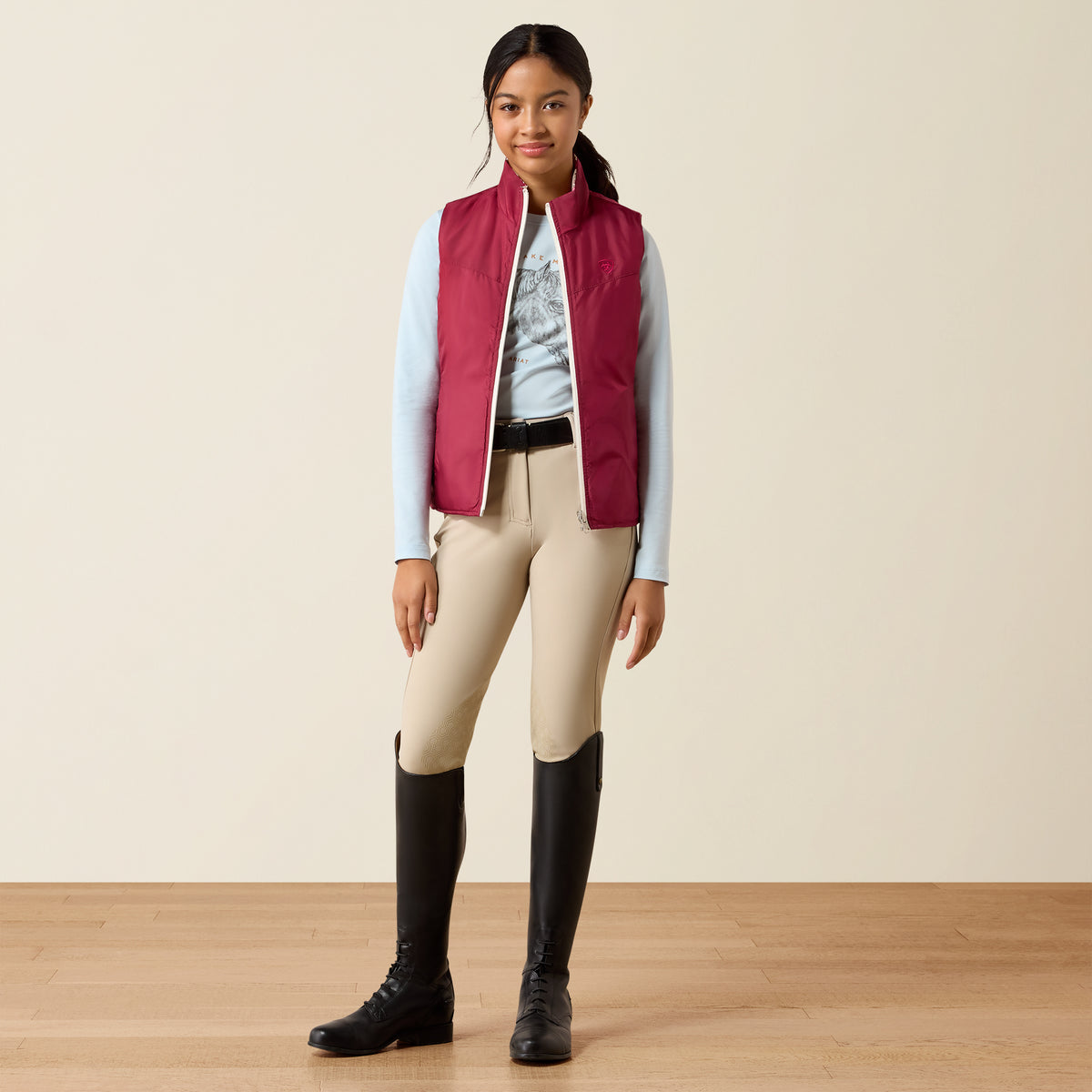 Ariat Youth Bella Insulated Reversible Vest