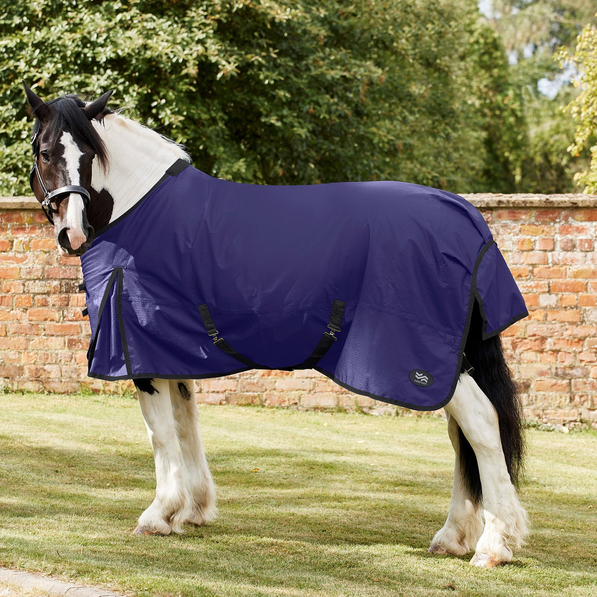 Firefoot Cotton Sheet Navy/black