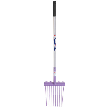 Fyna-Lite Mini Mucka Childs Stable Fork #colour_purple