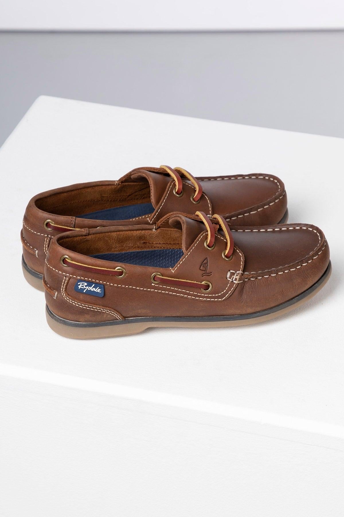 Rydale Ladies Leather Deck Shoes - Cayton III