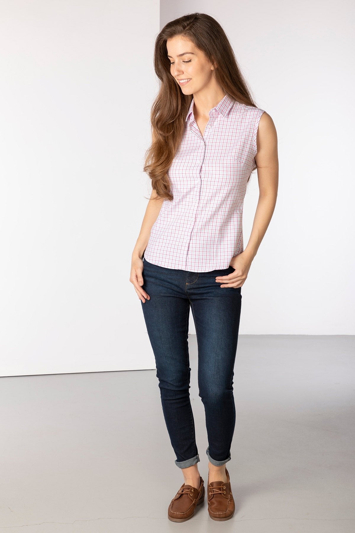 Rydale Ladies Hannah Sleeveless Country Shirt - Ellie II