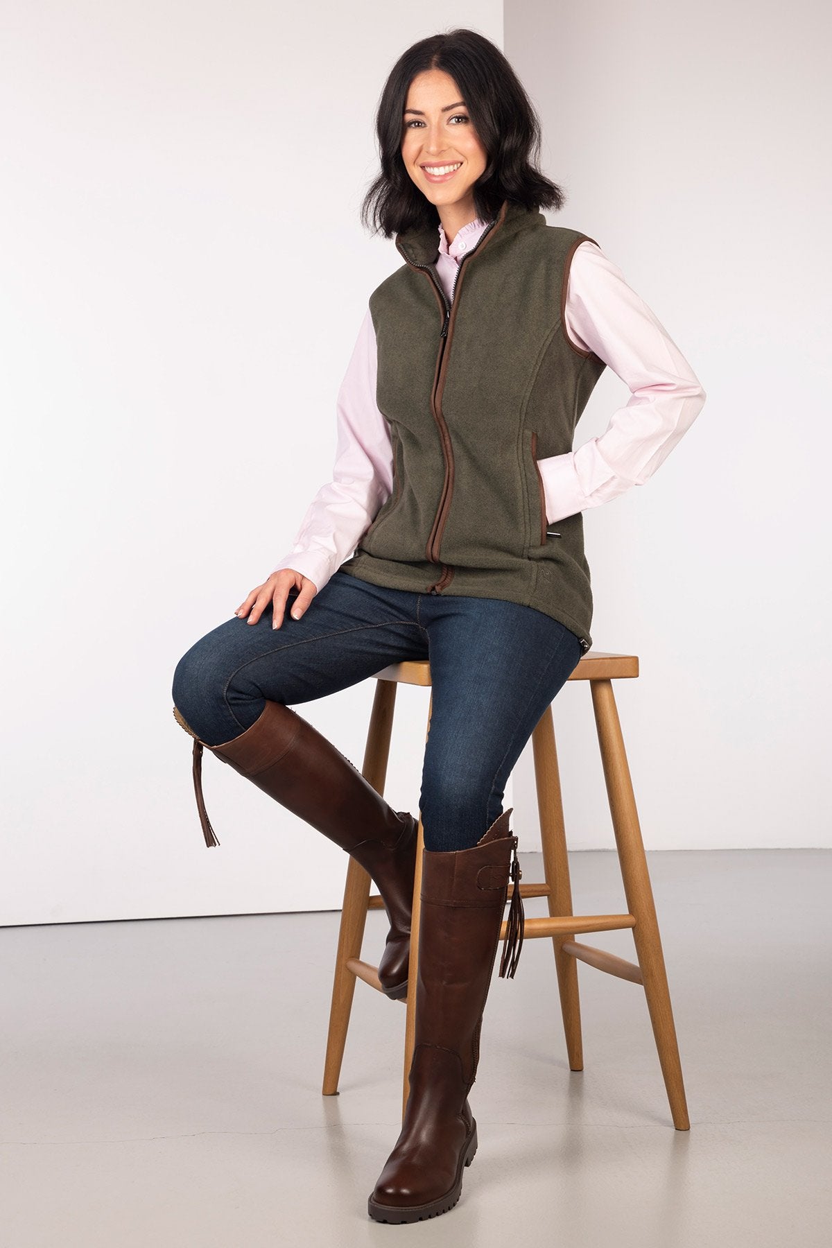 Rydale Ladies Premium Fleece Waistcoat - Huggate