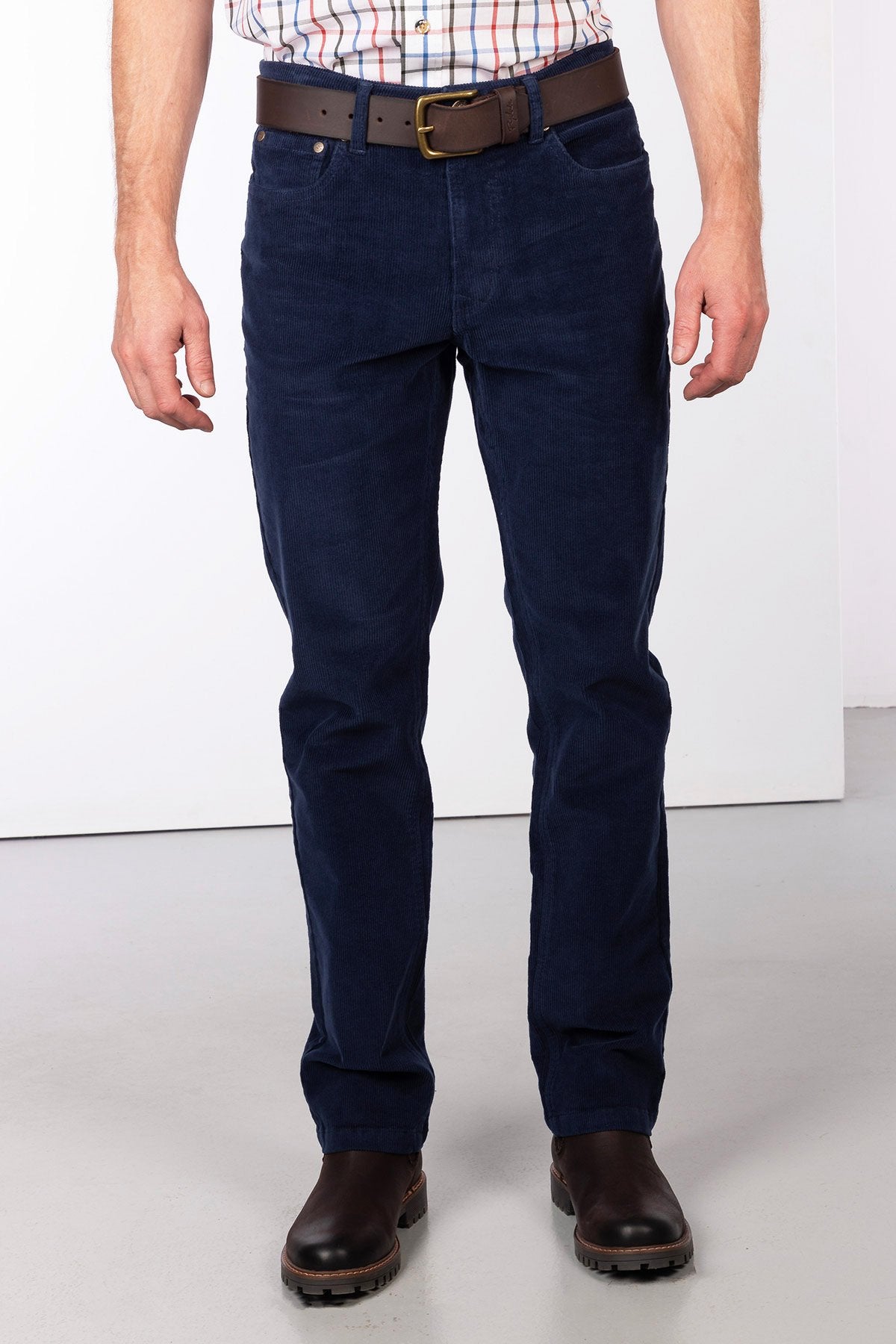 Rydale Men's Straight Leg Corduroy Trousers - Rupert