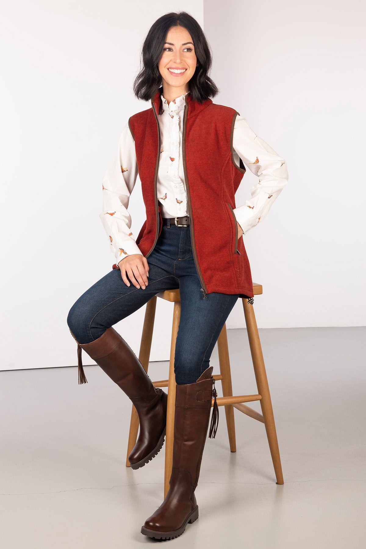 Rydale Ladies Premium Fleece Waistcoat - Huggate