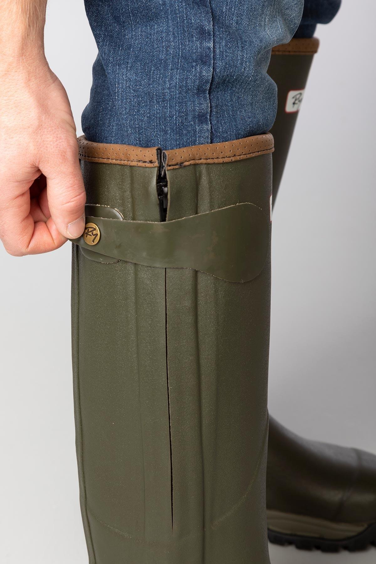 Rydale Men's Neoprene Lined Wellington Boots - Gransmoor