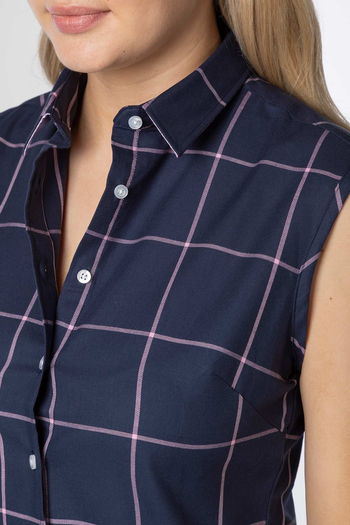 Rydale Ladies Hannah Sleeveless Country Shirt - Laura Tweed