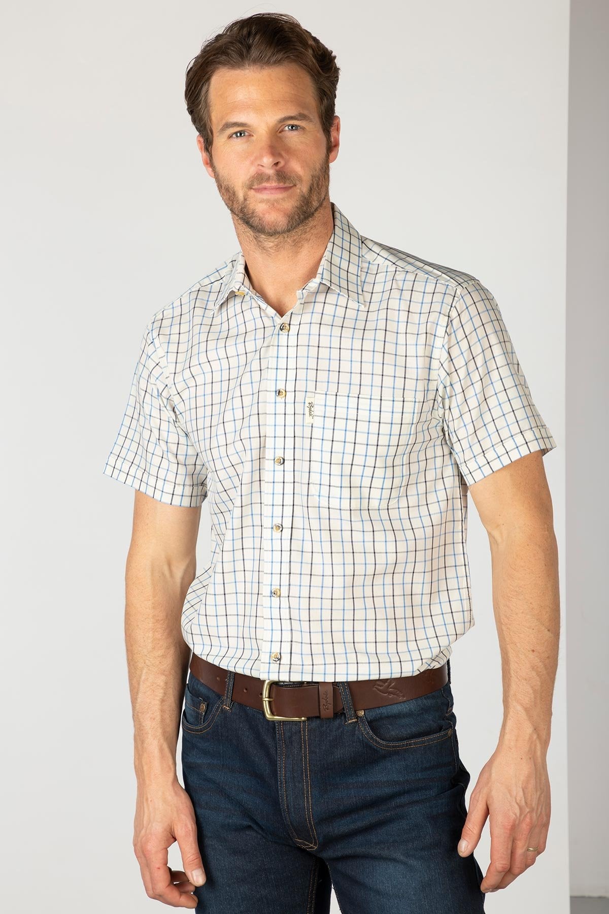 Rydale Men's Short Sleeved Check Shirts