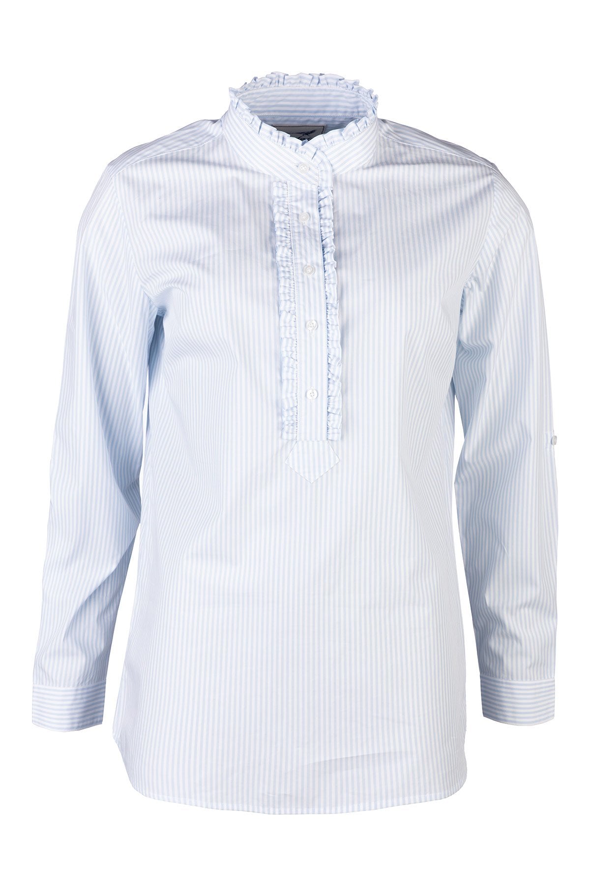 Rydale Ladies Overhead Ruffled Shirt - Ivy