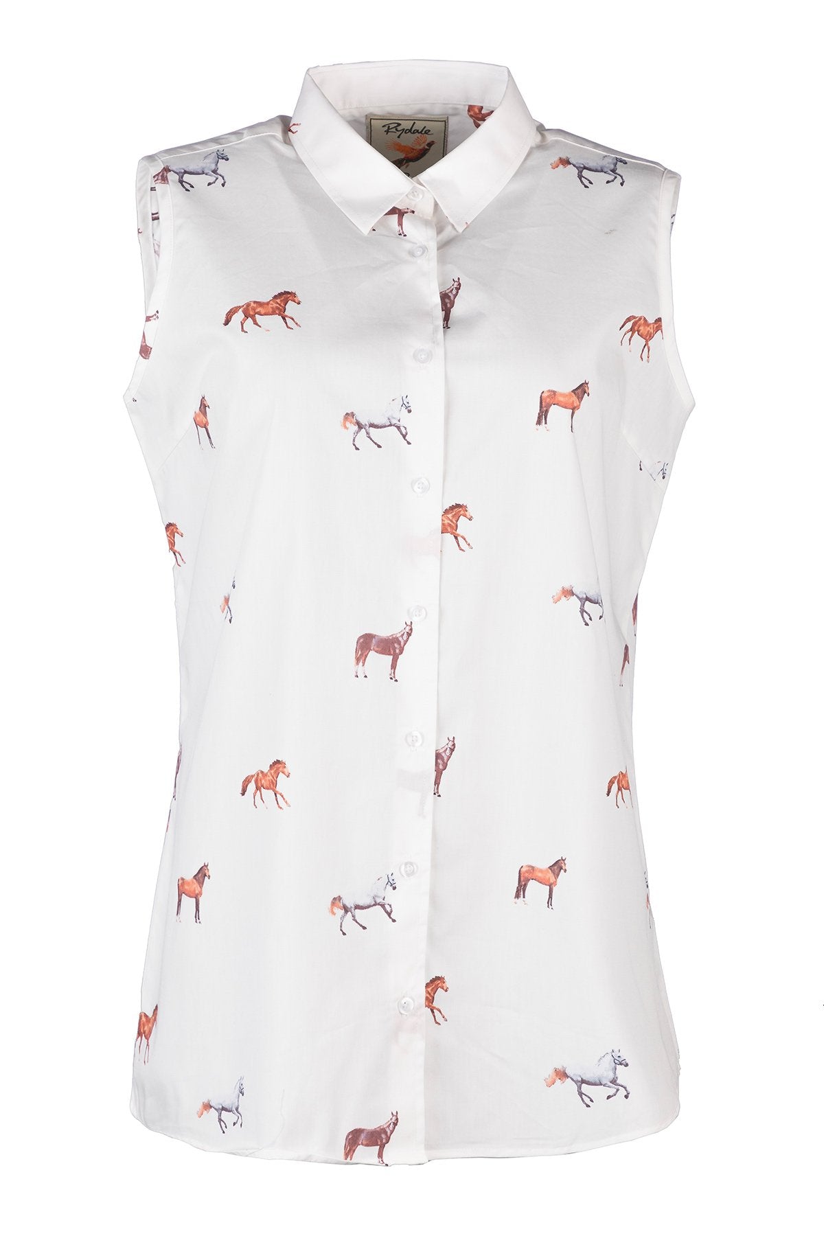 Rydale Ladies Sleeveless Shirt With Collar - Wistow II