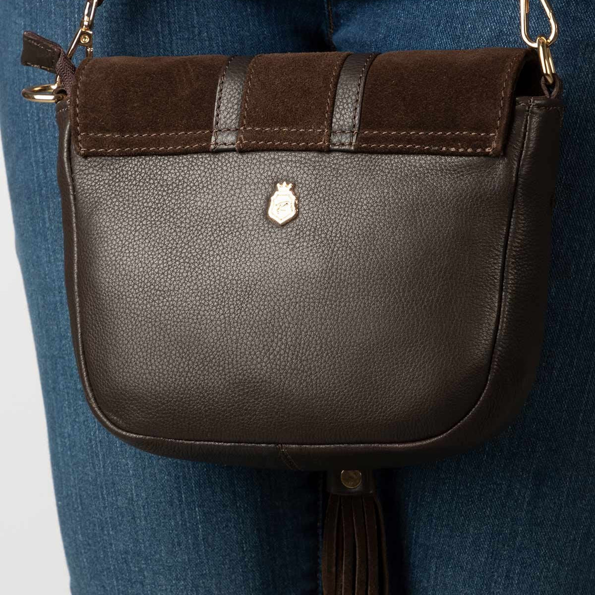 Rydale Ladies Suede Cross Body Bag - Helmsley