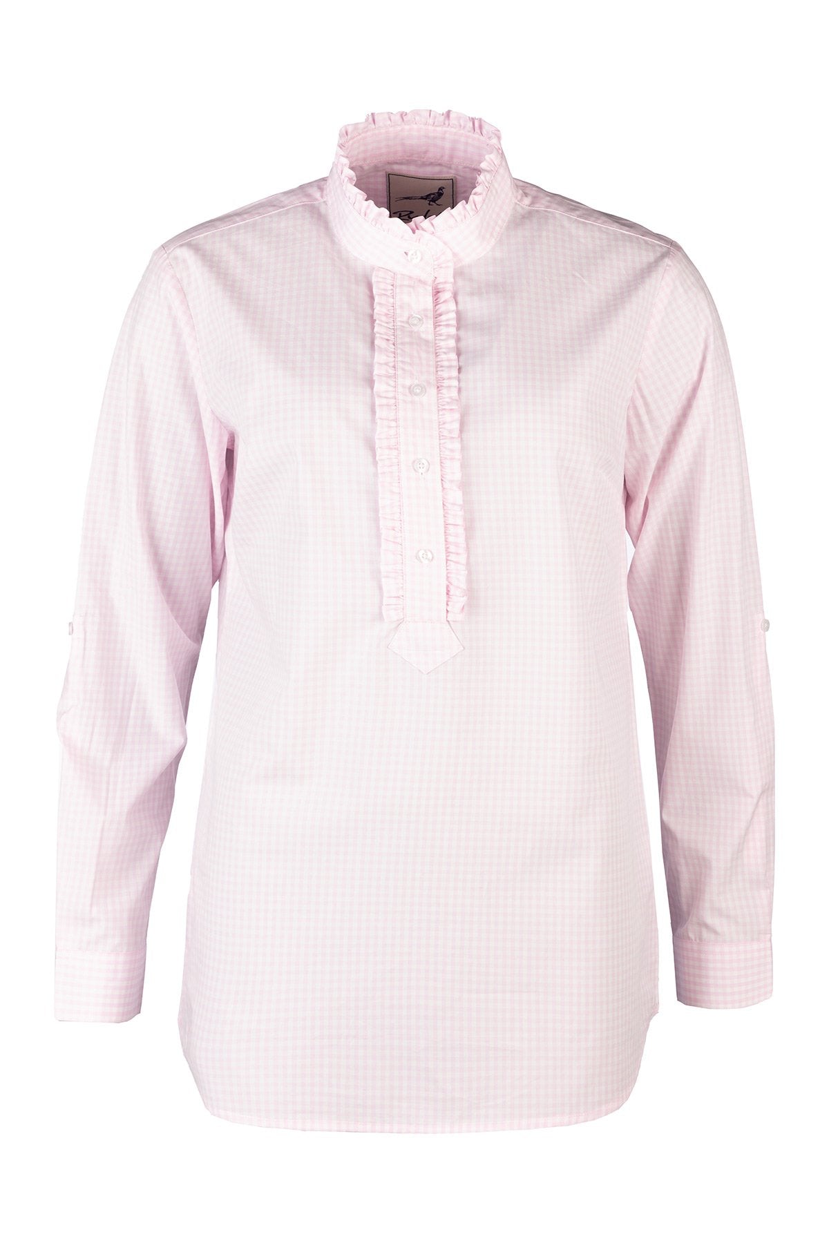 Rydale Ladies Overhead Ruffled Shirt - Ivy