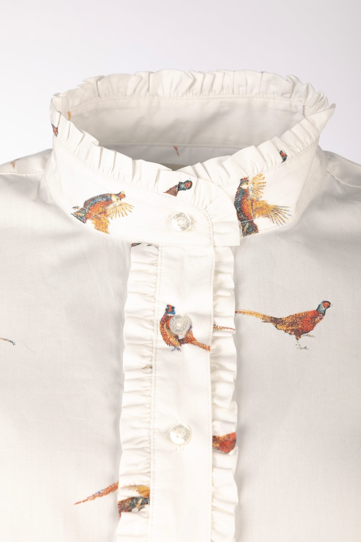 Rydale Ladies Overhead Ruffled Shirt - Ivy